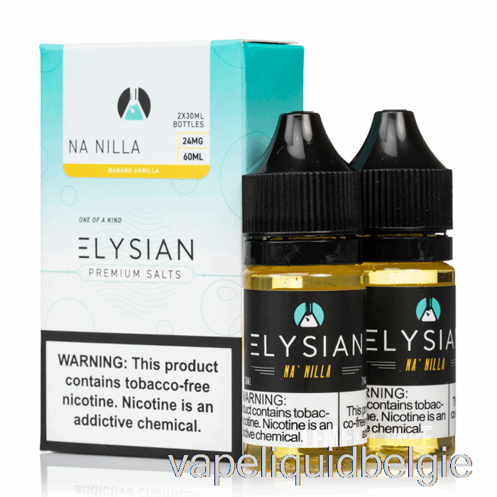 Vape België Na'nilla - Elysische Zouten - 60ml 12mg